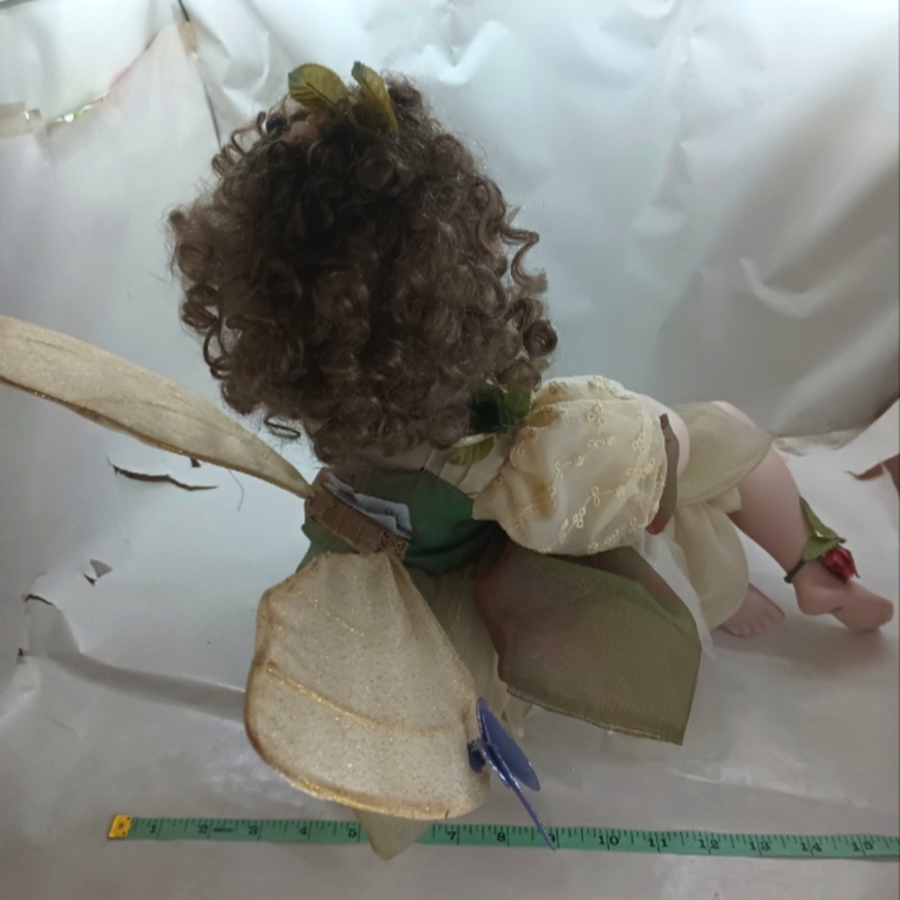 Geppeddo Collector Numbered Series Bisque Porcelain Doll Fairy Jasmine - Picture 9 of 14